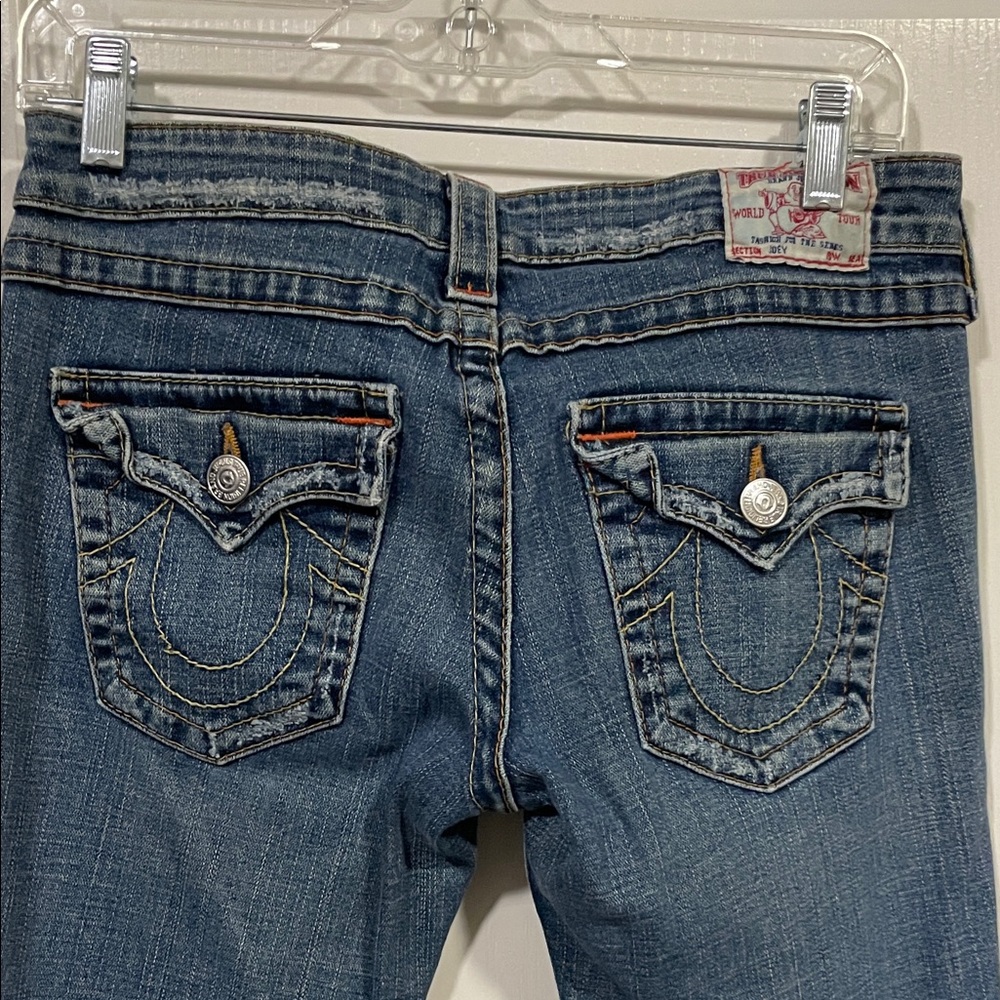 True Religion Joey Classic Blue Women's Jeans - Picture 7 of 9